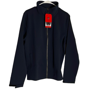 32 DEGREE HEAT Full Zip Up Polyester Jacket, Men’s Medium, Navy Blue